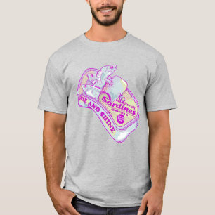 T-SHIRT LES SARDAIRES DE SOMMEIL S'ÉLEVENT ET S'ÉLEVENT