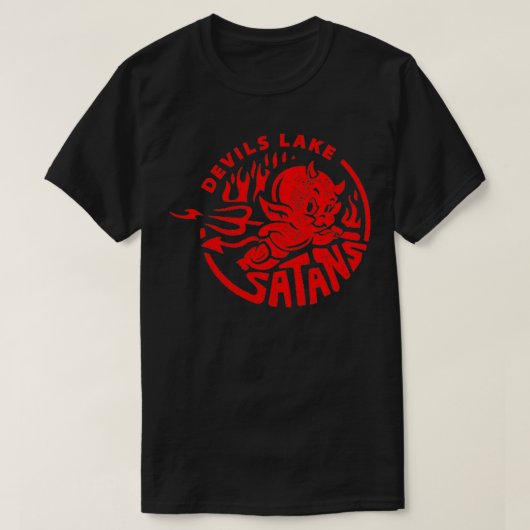 T-shirt LES SATANS DU LAC DE DEVIL - Le diable (Design devant)