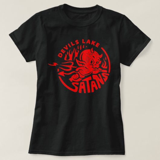 T-shirt LES SATANS DU LAC DE DEVIL - Le diable (Design devant)