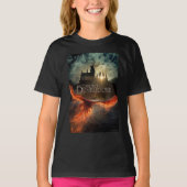 T-shirt Les secrets de l'affiche théâtrale de Dumbledore (Devant)