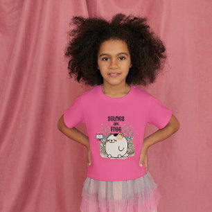 T-Shirt Les selfies sont des filles libres