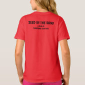 T-shirt Les semences des enfants dans le sable (Dos)