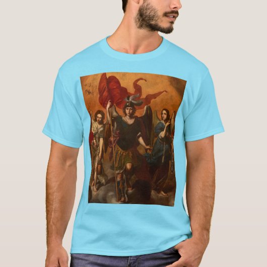 T-shirt Les Sept Archanges de Massimo Stanzione (Devant)