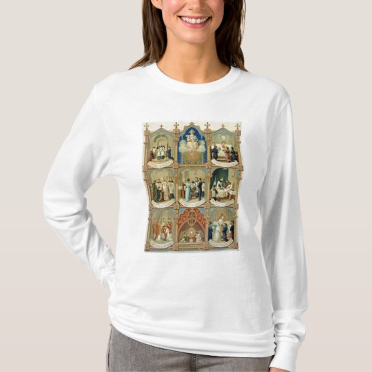 T-shirt Les sept sacrements (Devant)