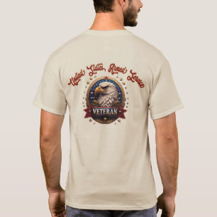 T-shirt Les services armés des États-Unis retraités sur me