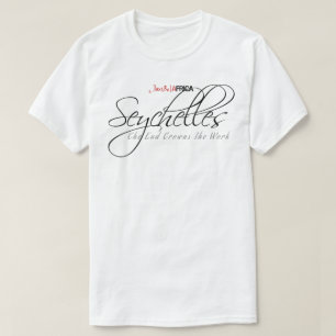 T-shirt Les Seychelles lissent - la lumière