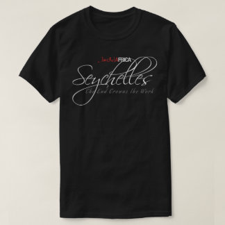 T-shirt Les Seychelles lissent - l'obscurité