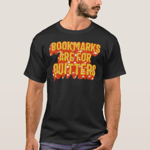 T-shirt Les Signets De Lecture Sont Pour Quitter Papillon