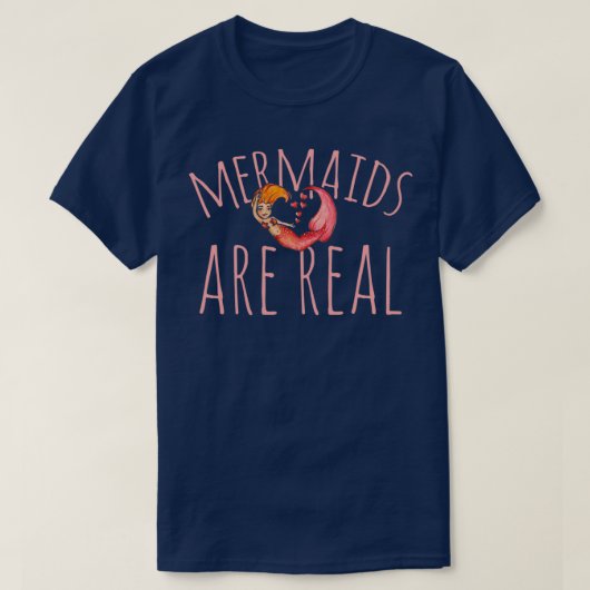 T-shirt Les sirènes sont vraies 2 (Design devant)
