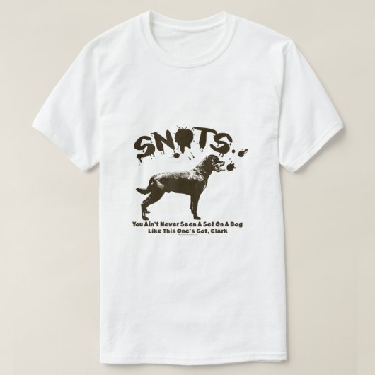 T-shirt Les Snots De Noël N'Ont Jamais Vu Un Ensemble (Design devant)