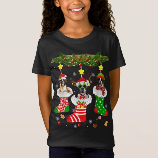 T-Shirt Les Socks Xmas (Devant)