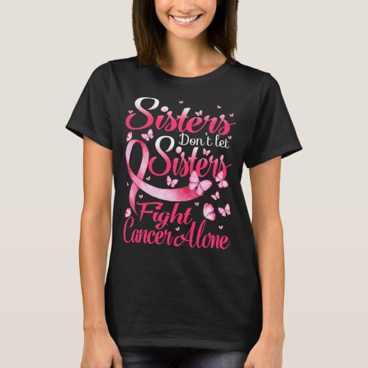 T-shirt Les Soeurs Ne Permettent Pas Aux Soeurs De Lutter (Devant)