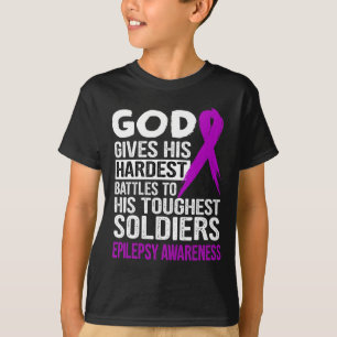 T-shirt Les soldats les plus touchants de Dieu EPILEPSY SE