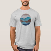 T-shirt Les sommets Blue Mountain (Devant)