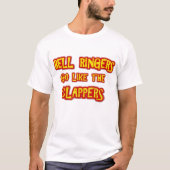 T-shirt Les sonneries de Bell vont comme les clapets (Devant)