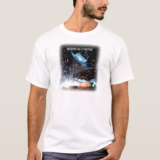 T-shirt Les soudeuses font il plus chaud (Devant)