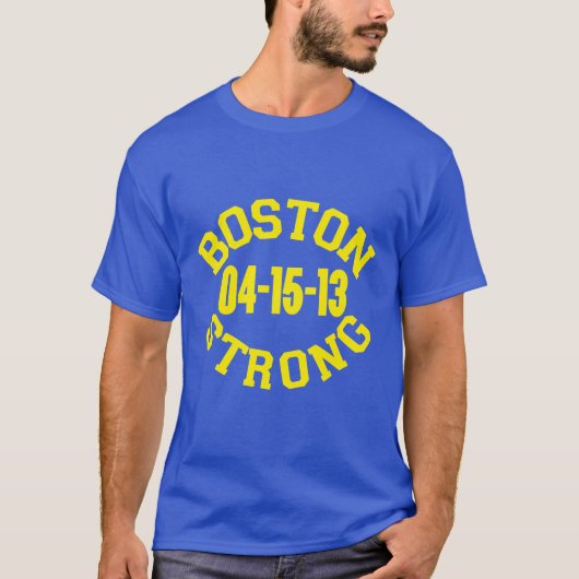 T-shirt Les souvenirs de Boston Strong (Devant)