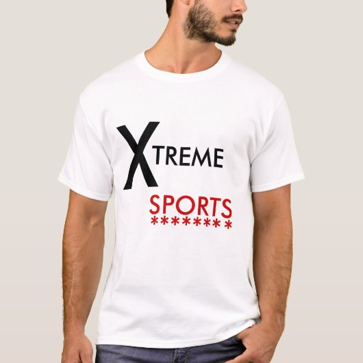 T-SHIRT LES SPORTS EXTRÊMES (Devant)