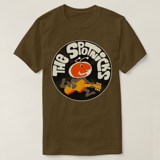 T-shirt Les Spotnicks 60s Swedish Instrumental Rock (Design devant)