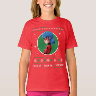 T-shirt Les Spots De Ladybug ! Graphique de vacances