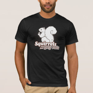 T-SHIRT LES SQUIRRELS NE SONT QUE DES RATS GAY