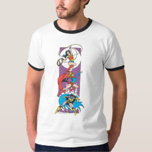 T-shirt Les superhéroïnes en action