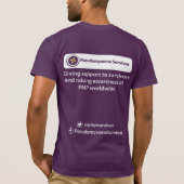 T-shirt Les superpuissances de Pseudomyxoma (Dos)