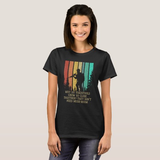 T-shirt Les Tabourets Se Développent Si Près Ensemble Chas (Devant entier)