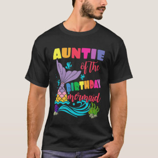 T-shirt Les Tantes De La Famille D'Hommage Des Sirènes D'A