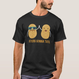 T-shirt Les tatouages vont Tate Cute Potato Best Cute Funn