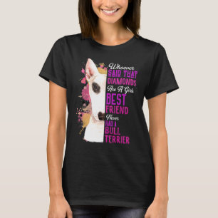 T-shirt Les Taureaux Sont Une Fille Meilleur Ami Chien Mam