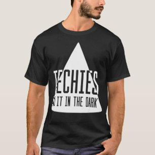 T-shirt Les Techiques Le Font Dans L'Innuendo Drôle Sombre