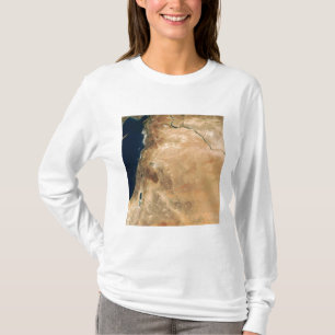 T-shirt Les terres de l'Israël le long du rivage oriental