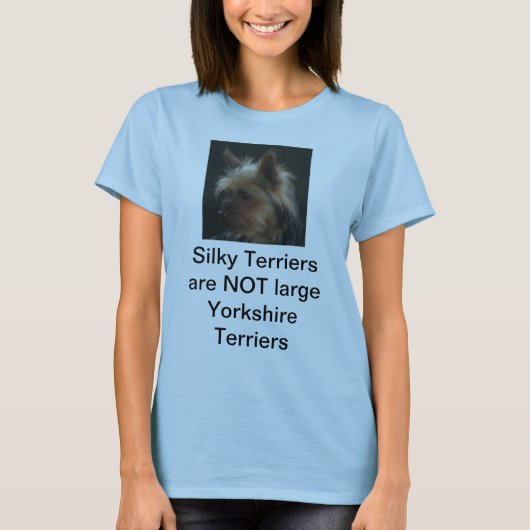 T-shirt Les terriers de Slky ne sont pas de grands (Devant)