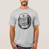 T-shirt Les têtes Tiki de combat sont déçues (Devant)