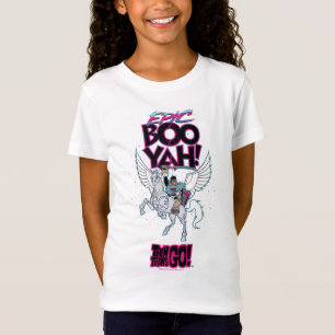 T-Shirt Les titans de l'adolescence vont ! cyborg de