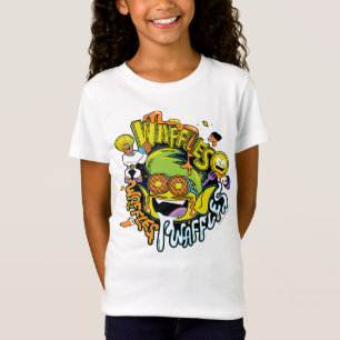 T-Shirt Les titans de l'adolescence vont ! gaufres de