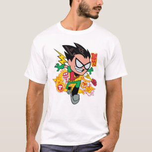 T-shirt Les titans de l'adolescence vont ! graphique