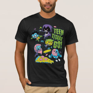 T-shirt Les titans de l'adolescence vont ! graphique