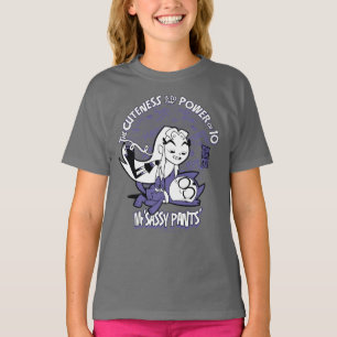T-shirt Les titans de l'adolescence vont ! Starfire et