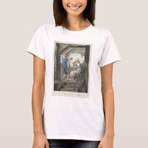 T-shirt Les toilettes d'un greffier du procureur, gravée p