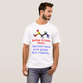 T-shirt Les tomates ont plus de gènes - Science (Devant entier)