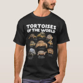 T-shirt Les Tortues Du Monde Sauvent Les Tortues (Devant)
