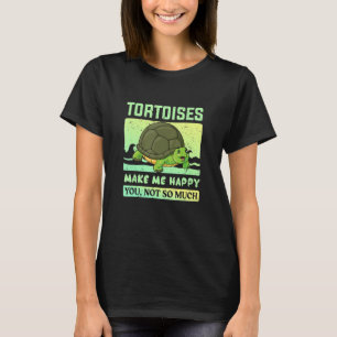 T-shirt Les Tortues Me Rendent Heureux Tu N'As Pas Telleme