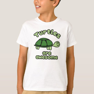 T-shirt Les tortues sont géniales