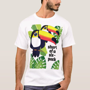 T-shirt Les toucans court-circuitent d'un pack de six [le