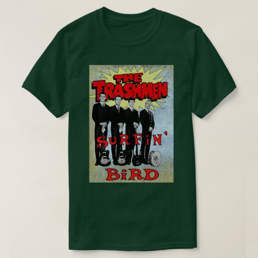 T-shirt Les Trashmen Surfin Bird (Design devant)