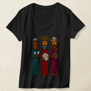 T-shirt Les Trois Rois de Porto Rico avec Parranda Musical