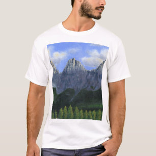 T-shirt Les trois soeurs en Canmore, Alberta, Canada
