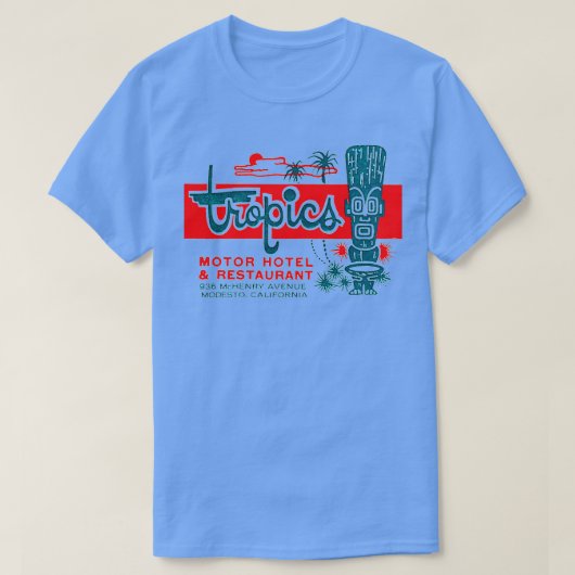 T-shirt Les tropiques (Design devant)